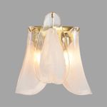 8385/1W NEOCLASSI LN золото/белый, металл/стекло Бра E14 40W 220V PLUME