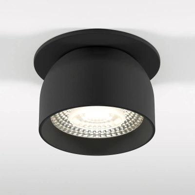 Светильник встраиваемый светодиодный Uno 8W 4000K черный 25092/LED