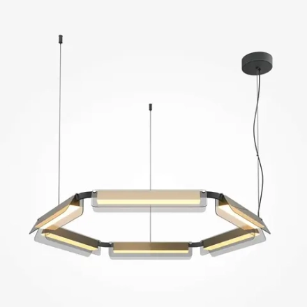 Подвесной светильник Плоскость / Flat 3000К 60Вт, MOD296PL-L60BS3K. TM Maytoni