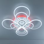 Citilux Транай Смарт CL235A200E RGB Умная люстра Белая