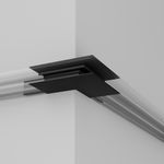 Коннектор внешний Exility накладной черный, TRA034OCL-41B. TM Maytoni