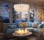 Люстра подвесная Сonstancia Gold FL1063-22P, E14х22