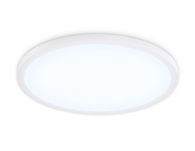 Светильник светодиодный ультратонкий FZ1959 WH белый IP54 40W 5000K D470*15 (Без ПДУ)