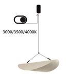 7067/30L L-VISION ODL25 239 Подвесной светильник металл/нетканный шелк/черн IP20 LED 20W 3000/3500/4000K 220V SILK