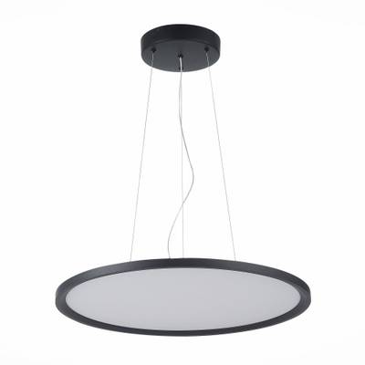 ST602.443.56 Светильник подвесной Черный LED 1*56W 4000K 5 040Lm Ra&gt;80 120 IP20 D600xH36 90-265V