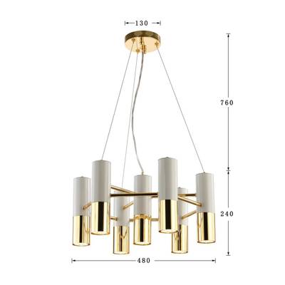 Подвесная люстра Ultra 2755-7P. ТМ Favourite