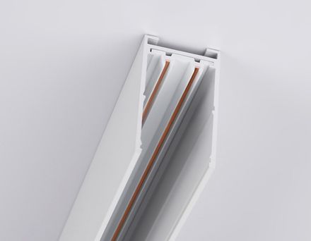 Шинопровод накладной Magnetic 220V GL1003 WH белый IP20 2000*30.6*56 (заглушки в комплекте)