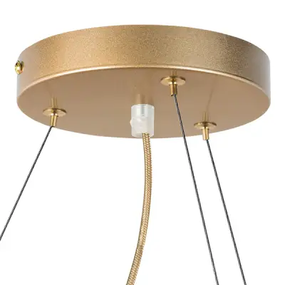 718093 Люстра ROMA 9х28W GU10 (led) CHAMPAGNE GOLD Lightstar