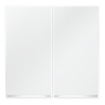 VLS000402 Клавиши для выключателя/переключателя двухклавишного с подсветкой, S70 (белый матовый). (ТМ Maytoni)