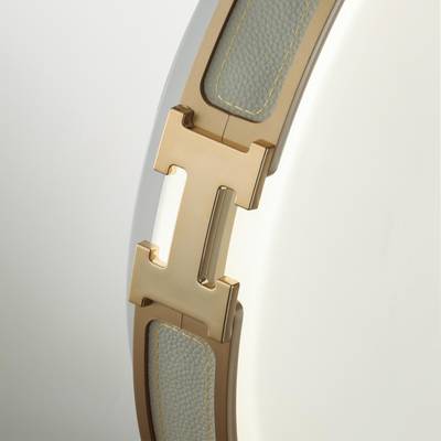 7645/DL COLOR SN 104 Светильник пластик/белый/оранжевый LED 48Вт 4000К D415 IP43 KISIL