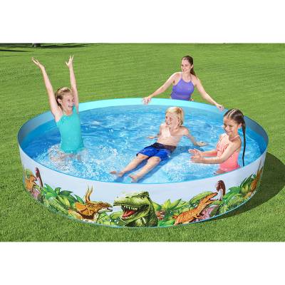Бассейн Dinosaur Fill'N Fun 244*46 см  Bestway 55001