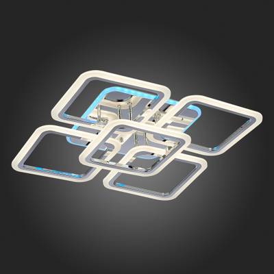 SLE200412-05 Светильник потолочный Хром/Белый LED 1*140W 3000-6000K