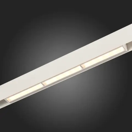 ST804.536.18 Магнитный трековый светильник Белый LED 1*18W 3000K 1 300Lm Ra>90 120° IP20 L330xW22xH46 48VV
