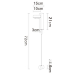 Настенный светильник Arte Lamp MIRACH A2142AP-10PB, 1хLED