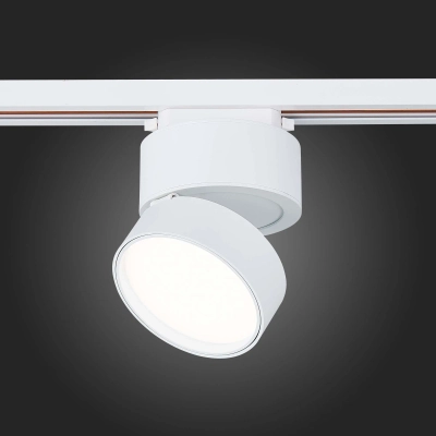 ST651.546.14 Св-к трек. Белый LED 1*14W 4000K 1 100Lm Ra>90 120° IP20 D104xH128 170-240VV