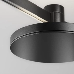 Трековый светильник Плато / Plato Flarity 4000K 7Вт 120°, TR152-1-7W4K-B. TM Maytoni