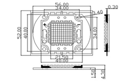 Мощный светодиод ARPL-50W-EPA-5060-PW (1750mA) (Arlight, -)