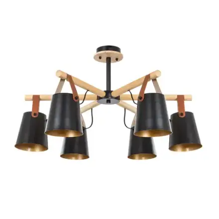 Потолочная люстра Arte Lamp THOMAS A7032PL-6BK, 6хE27