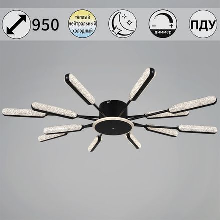 97290-0.3-12 BK светильник потолочный