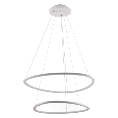 Citilux ТRIO CL215B060E LED Люстра подвесная с пультом Белая