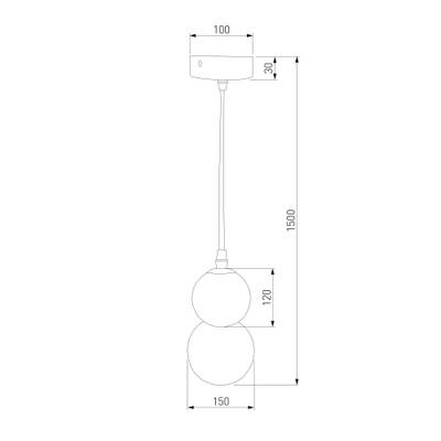 Подвесной светильник 50251/1 LED, GU10х1