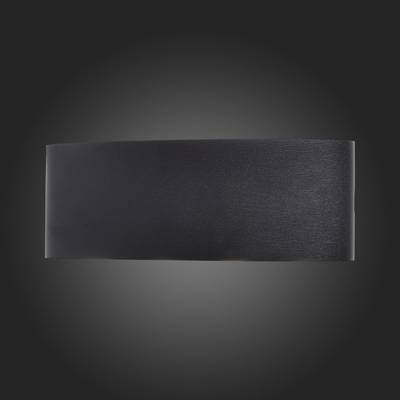SL089.401.08 Светильник уличный настенный ST-Luce Черный кварцевый LED 8*1W 4000K