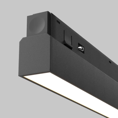 Трековый светильник Базис / Basis Exility 3000K 30Вт 120°, TR030-2-30W3K-B. TM Maytoni