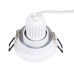 Точечный встраиваемый светильник Arte Lamp ACT MINI A3536PL-1WH, 1хG5.3