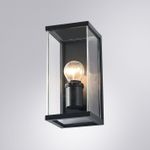 Уличный настенный светильник Arte Lamp POT A1632AL-1BK, 1хE27