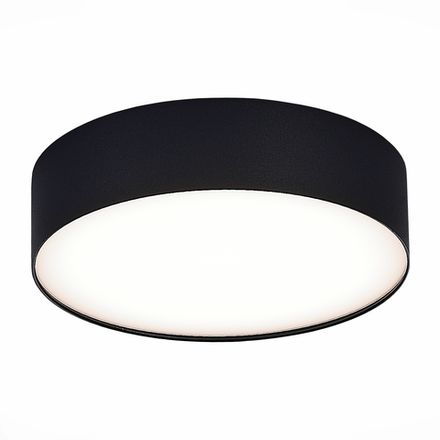ST606.442.27 Светильник потолочный Черный LED 1*27W 4000K 2 340Lm Ra&gt;85 120° IP20 D220xH55 185-265V