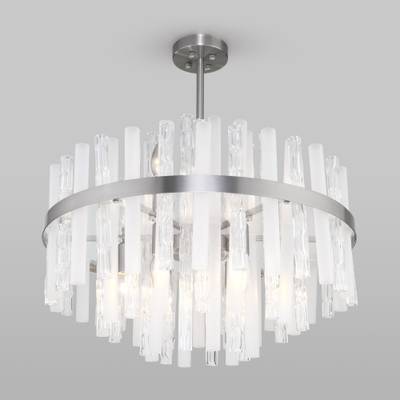 Потолочная люстра Умный дом 367/9 Smart никель