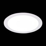 ST209.538.18 Св-к встр. Белый LED 1*18W 3000K 1 296Lm Ra80 110° IP20 D225xH8 90-265V
