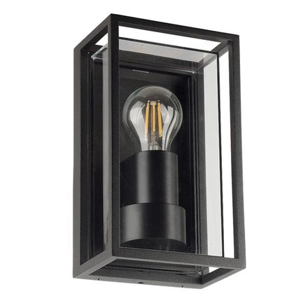 Уличный настенный светильник Arte Lamp MARFIK A2322AL-1BK, 1хE27