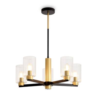 Потолочный светильник Ombre FR2051CL-05BBS, E14х5. TM Maytoni