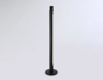 Светильник светодиодный напольный TN71344 BK черный LED 10W 4200K D60*900