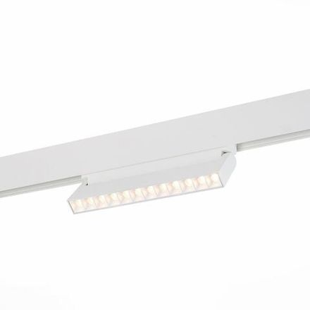 ST364.536.12 Магнитный трековый светильник белый LED 1*12W 3000K 1 009Lm Ra&gt;80 36° IP20 L219xW22xH108 48V
