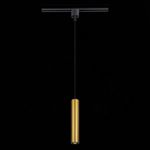 ST151.306.01 Светильник трековый Черный GU10 1*50W IP20 D54xH290 220V Без ламп