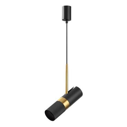 4356/1 HIGHTECH ODL23 403 черный/золотистый/металл Подвесной св-к IP20 LED GU10 10W BULLET