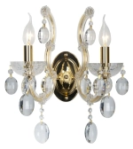 Бра Crystal Lux HOLLYWOOD AP2 GOLD 2011/402