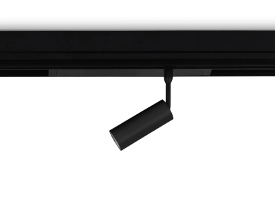 Светильник светодиодный трековый для шинопровода Magnetic 220V GL1610 BK черный IP20 7W 4200K 220V 36° D35*80 (Без ПДУ)