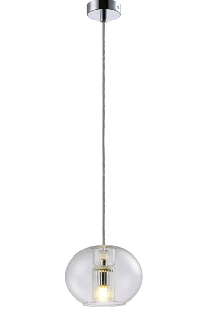 Светильник подвесной Crystal Lux BELEZA SP1 E CHROME 0232/201