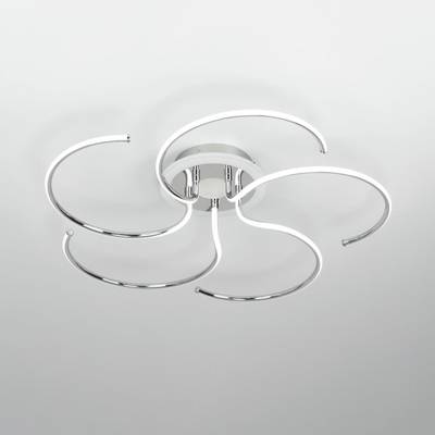 Citilux Джемини CL229251E LED RGB Люстра с пультом Хром