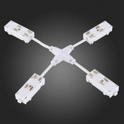 ST015.522.20 X- образный коннектор Skyline 220 ST-Luce Белый