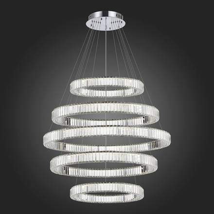 SL1622.103.05 Люстра подвесная ST-Luce Хром/Прозрачный LED 1*255W 4000K