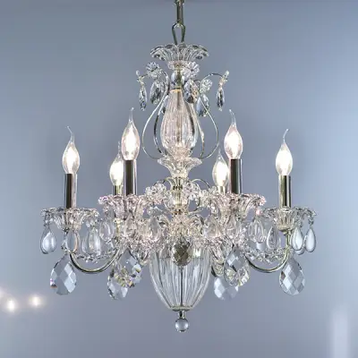 790064 Люстра SCHON 6x60W E14 Silver Lightstar