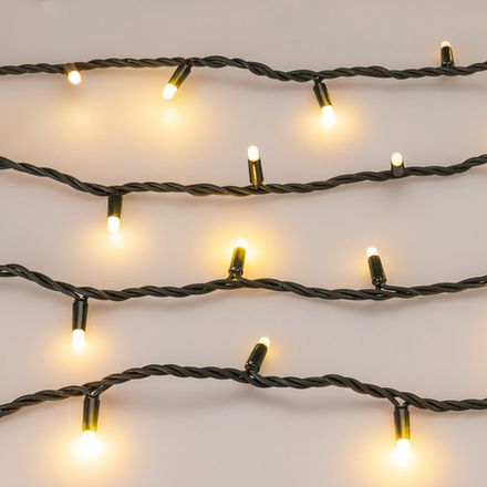 Светодиодная гирлянда ARD-STRING-PRO-1000-GREEN-100LED-MILK-PULSE Warm (230V, 7W) (Ardecoled, IP65)