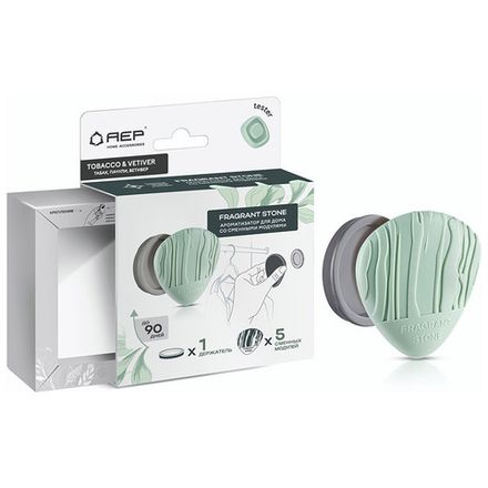 Ароматизатор для дома со сменными модулями "Fragrant Stone" Tobacco & Vetiver