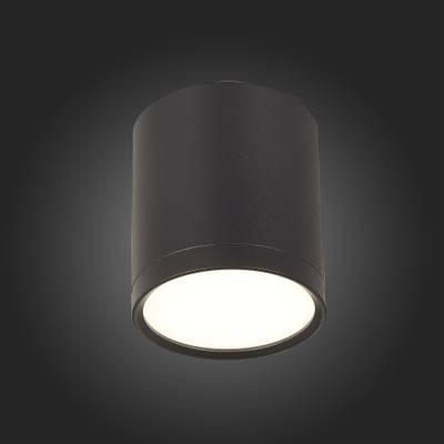 ST113.442.05 Светильник потолочный Черный LED 1*5W 4000K 390Lm Ra&gt;80 120° IP20 D68xH75 170-240V