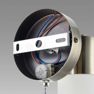 8100/1W COMFI LN26 106 бронза/белый металл/стекло Бра Е14 1*40W 220V MAVE