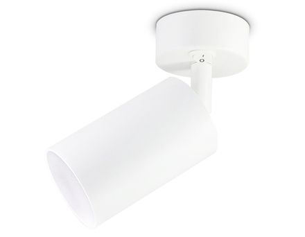 Накладной спот с выключателем TA126 WH белый GU10 max 12W D70*164*D55